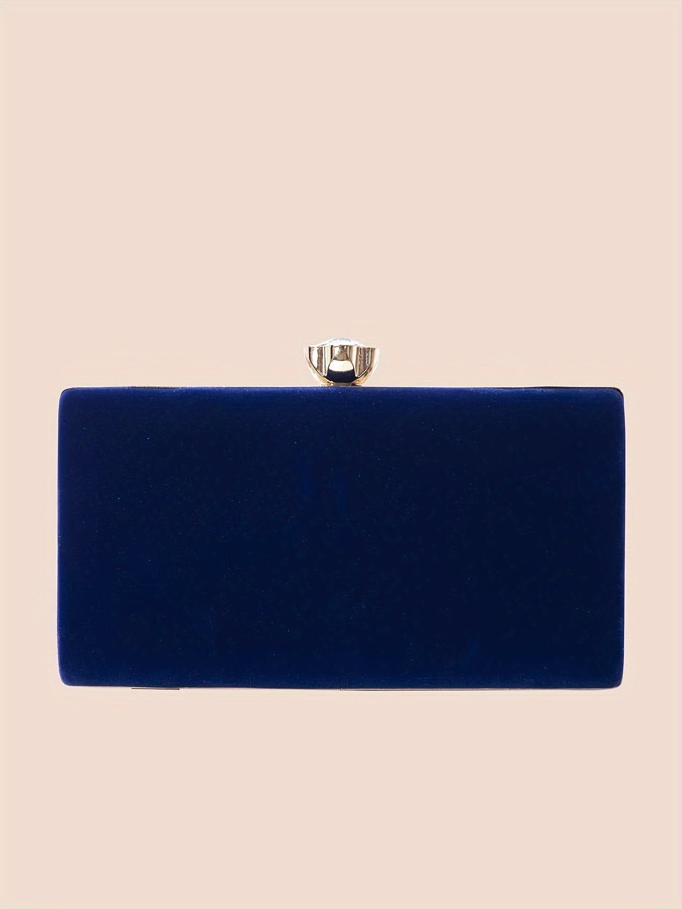 New Stylish Party Clutch Bag For Women, Evening Bag With V-shaped Golden Details