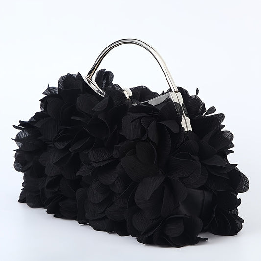 Elegant Petals Dinner Clutch