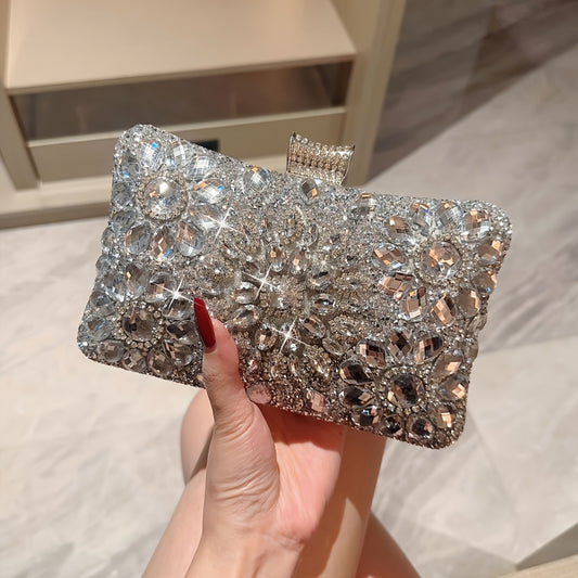 [Luxury Sparkling] Rhinestone Clutch Bag